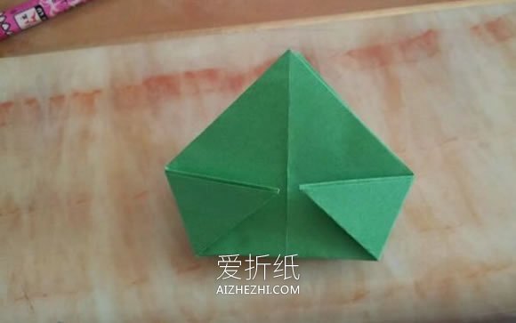 怎么简单折纸可爱收纳盒的折法图解- www.aizhezhi.com