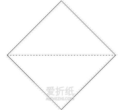 怎么折纸基本方形纸盒的折法图解- www.aizhezhi.com