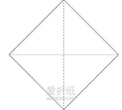 怎么折纸基本方形纸盒的折法图解- www.aizhezhi.com