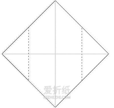 怎么折纸基本方形纸盒的折法图解- www.aizhezhi.com