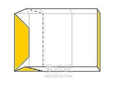 怎么折纸基本方形纸盒的折法图解- www.aizhezhi.com