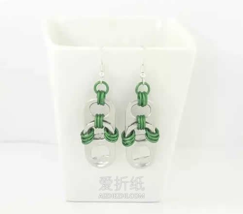 怎么用易拉罐拉环做手工的作品图片- www.aizhezhi.com