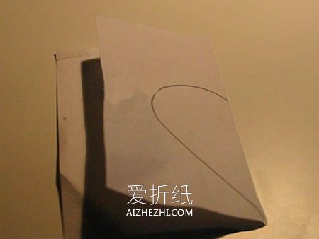 怎么用卡纸做爱心盒子的方法图解- www.aizhezhi.com