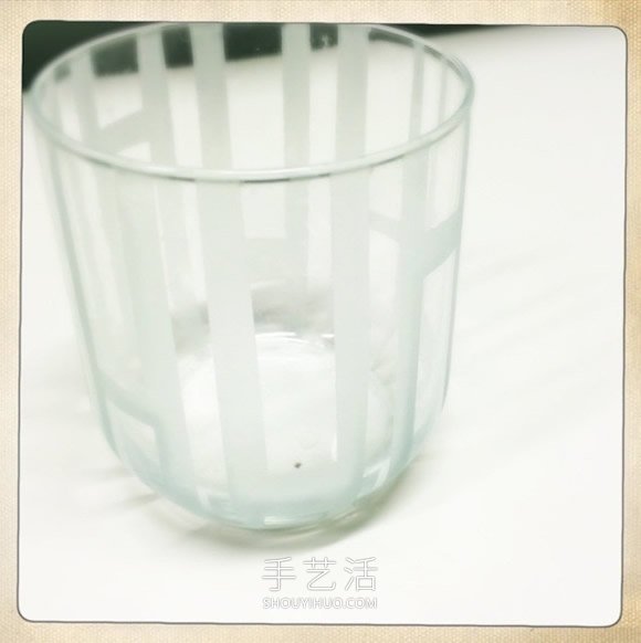 简单自制蚀刻玻璃杯的方法图解教程- www.aizhezhi.com