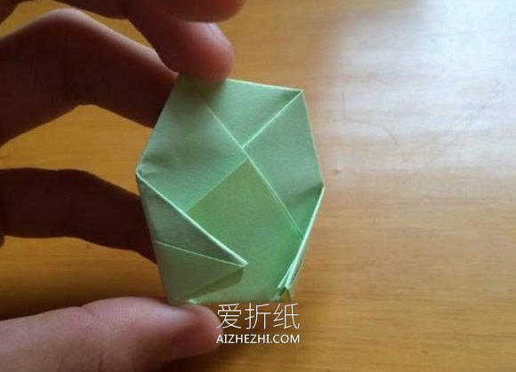 怎么简单折纸猫咪手偶的折法图解- www.aizhezhi.com