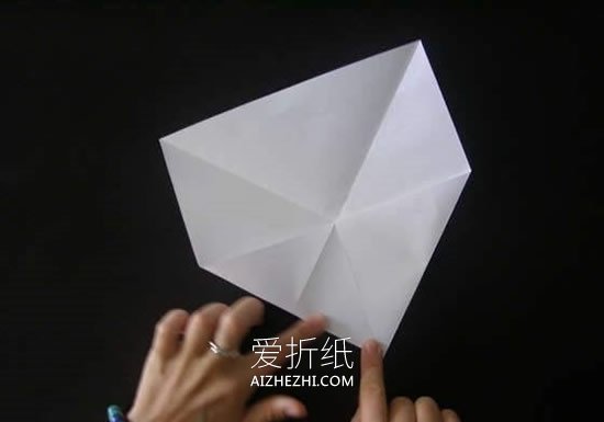 怎么简单折纸方形垃圾盒的折法图解- www.aizhezhi.com