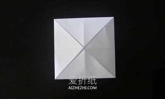 怎么简单折纸方形垃圾盒的折法图解- www.aizhezhi.com