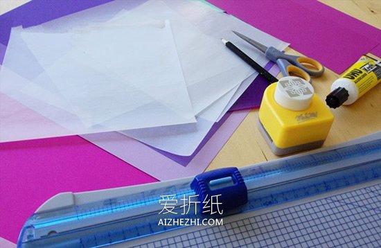 怎么用卡纸做中国风春节灯笼的方法图解- www.aizhezhi.com