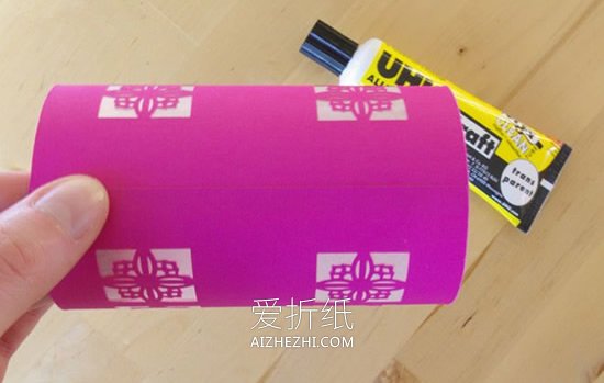 怎么用卡纸做中国风春节灯笼的方法图解- www.aizhezhi.com