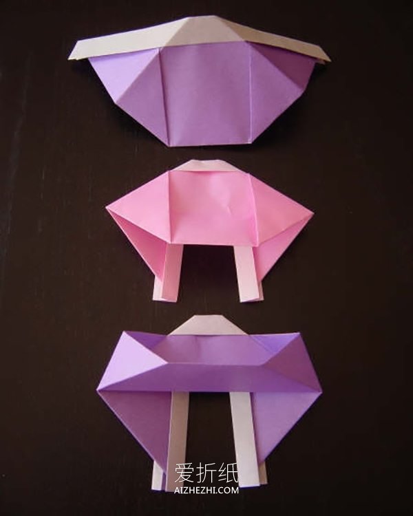 怎么折纸和服餐具垫的方法图解- www.aizhezhi.com