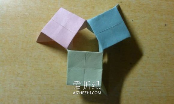 怎么折纸圆球形状花球的折法图解- www.aizhezhi.com