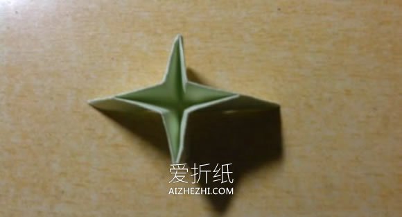 怎么折纸圆球形状花球的折法图解- www.aizhezhi.com