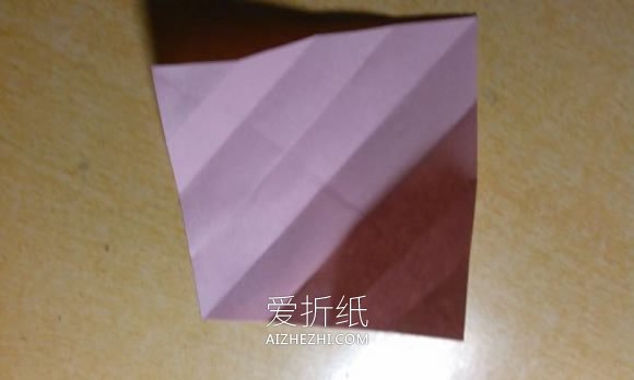 怎么折纸圆球形状花球的折法图解- www.aizhezhi.com