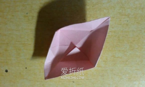 怎么折纸圆球形状花球的折法图解- www.aizhezhi.com