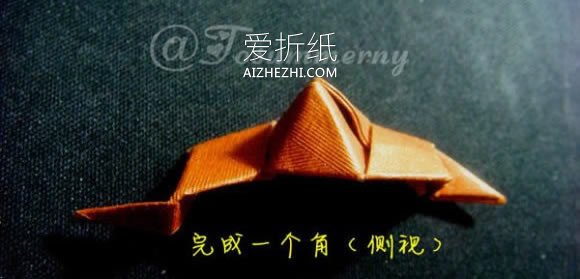 怎么折纸空心五角星的折法图解- www.aizhezhi.com