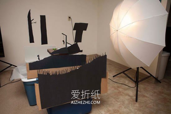 怎么做手工剪纸摄影的作品图片- www.aizhezhi.com