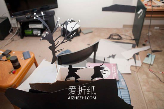 怎么做手工剪纸摄影的作品图片- www.aizhezhi.com
