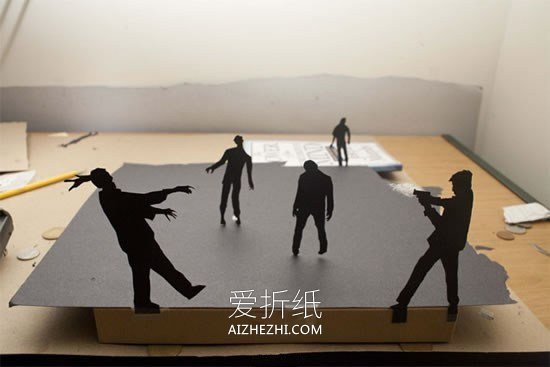 怎么做手工剪纸摄影的作品图片- www.aizhezhi.com