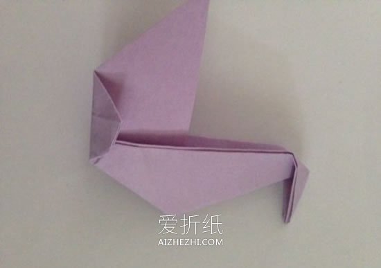怎么折纸纸鹤收纳盒的方法图解- www.aizhezhi.com