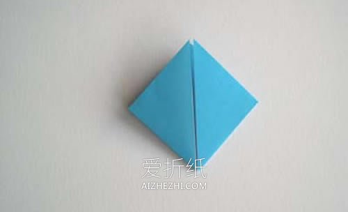 怎么简单折纸立体钻石的折法图解- www.aizhezhi.com