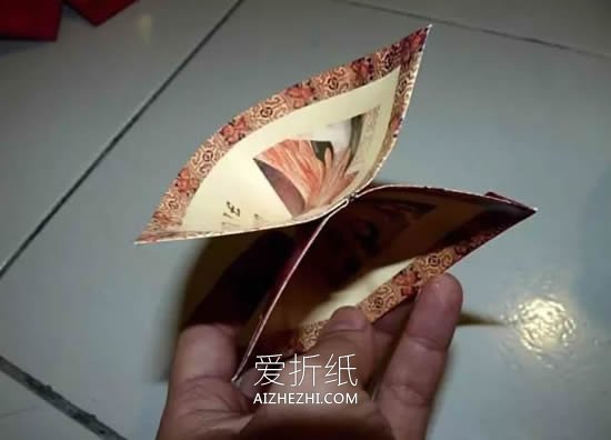 怎么用红包做走马灯的方法图解- www.aizhezhi.com