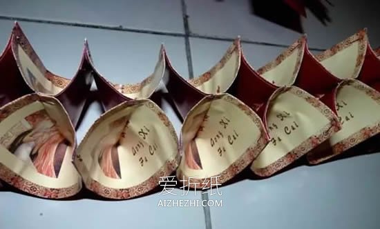 怎么用红包做走马灯的方法图解- www.aizhezhi.com