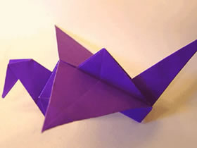怎么简单折纸千纸鹤的折法图解