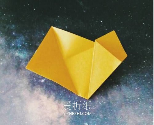 怎么折纸五角星的简单折法图解- www.aizhezhi.com