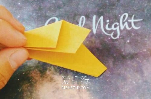 怎么折纸五角星的简单折法图解- www.aizhezhi.com