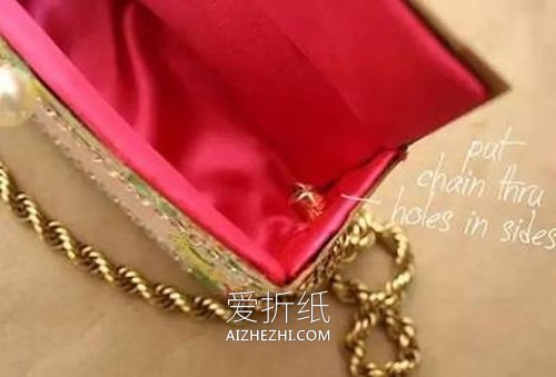 怎么用饼干盒做手提包的方法图解- www.aizhezhi.com