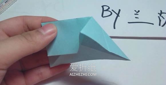 怎么折纸凡尔赛花球的折法图解- www.aizhezhi.com