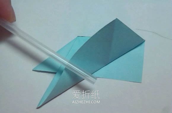 怎么折纸凡尔赛花球的折法图解- www.aizhezhi.com