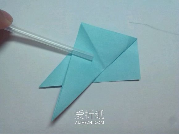 怎么折纸凡尔赛花球的折法图解- www.aizhezhi.com