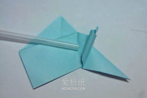 怎么折纸凡尔赛花球的折法图解- www.aizhezhi.com