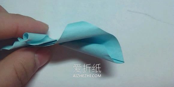 怎么折纸凡尔赛花球的折法图解- www.aizhezhi.com