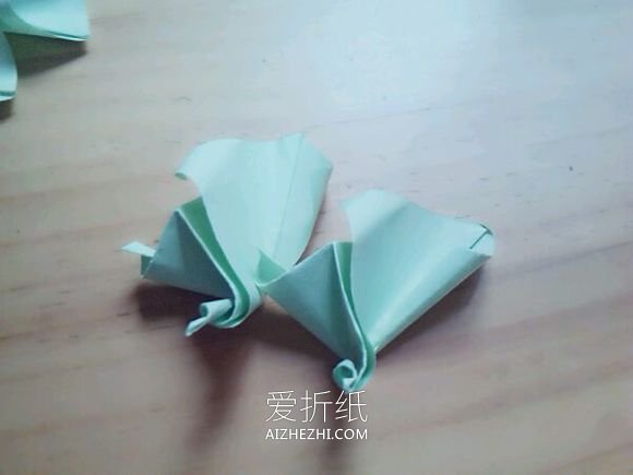 怎么折纸凡尔赛花球的折法图解- www.aizhezhi.com