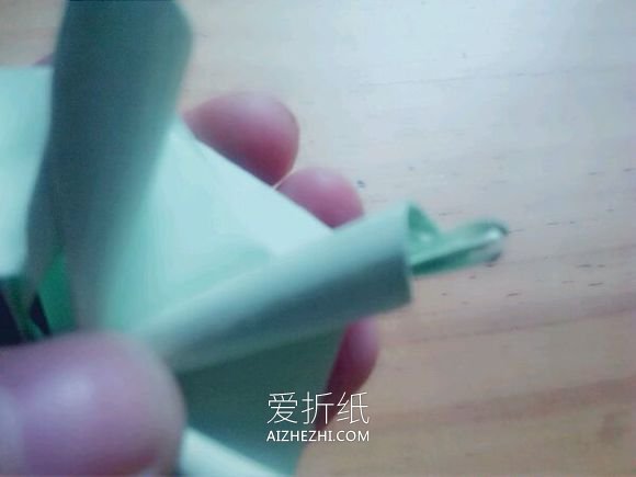 怎么折纸凡尔赛花球的折法图解- www.aizhezhi.com