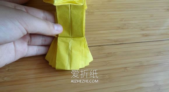 怎么折纸立体老鹰的折法图解- www.aizhezhi.com