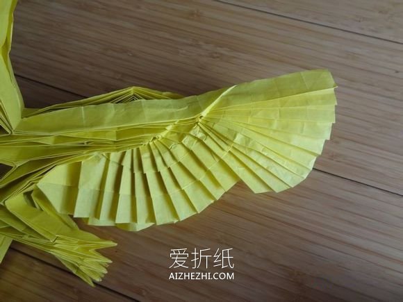 怎么折纸立体老鹰的折法图解- www.aizhezhi.com