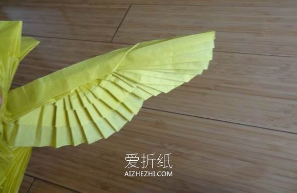 怎么折纸立体老鹰的折法图解- www.aizhezhi.com