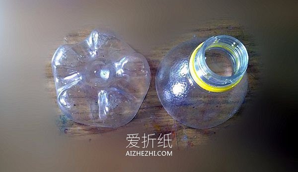 怎么用饮料瓶做酒杯收纳盒的方法图解- www.aizhezhi.com