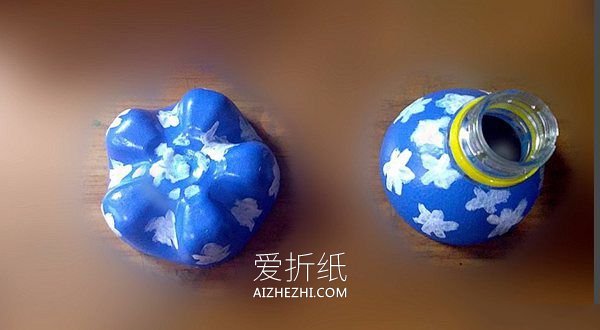 怎么用饮料瓶做酒杯收纳盒的方法图解- www.aizhezhi.com