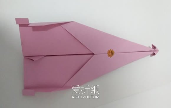 怎么简单折纸复仇者飞机的折法图解- www.aizhezhi.com