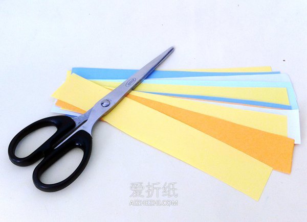 怎么用卷纸芯做日本鲤鱼旗的方法图解- www.aizhezhi.com