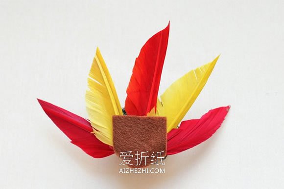 怎么用松塔简单做火鸡的方法图解- www.aizhezhi.com