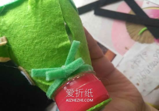 怎么用矿泉水瓶做小猪花盆的方法图解- www.aizhezhi.com