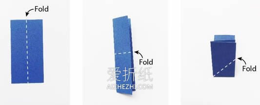 怎么做防水三角插花瓶的折法图解- www.aizhezhi.com