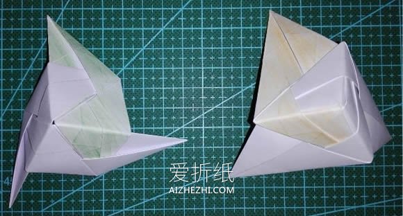 怎么折纸灯的折法详细步骤图解- www.aizhezhi.com