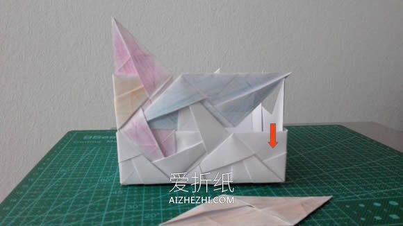 怎么折纸灯的折法详细步骤图解- www.aizhezhi.com