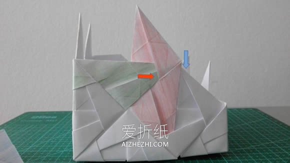 怎么折纸灯的折法详细步骤图解- www.aizhezhi.com